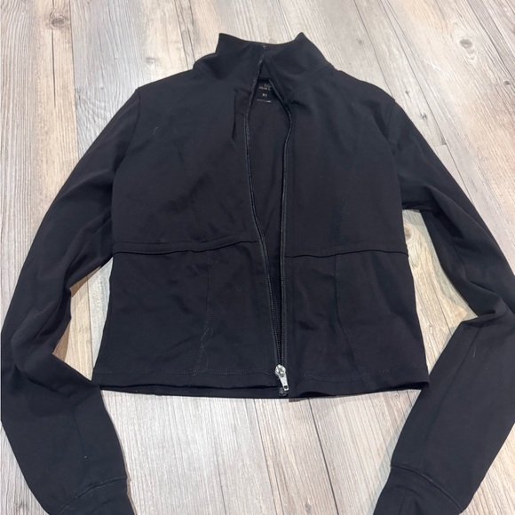 Arizona Jean Company Women's Black Bomber Jacket - Picture 2 of 3